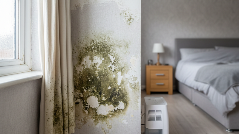 Green Mould in Bedroom: Causes, Risks & Remediation UK